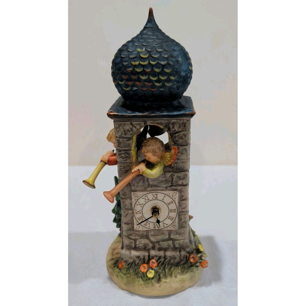 Goebel Hummel CALL TO WORSHIP #441 Clock Tested, Working- 1988 - West Germany